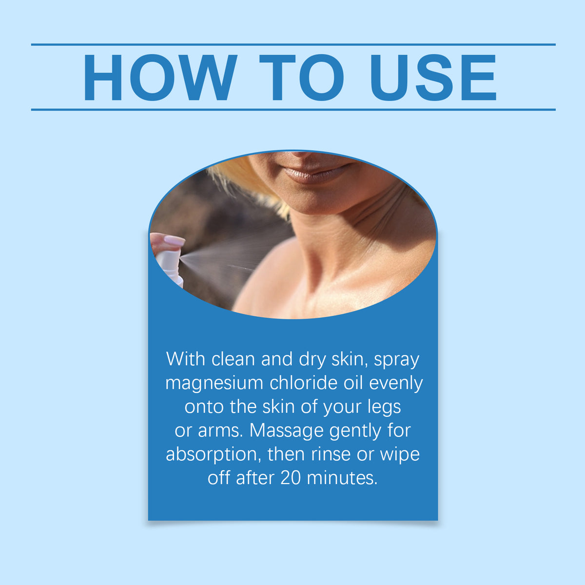 Magnesium Chloride Body Oil Spray – Nightly Skin Treatment