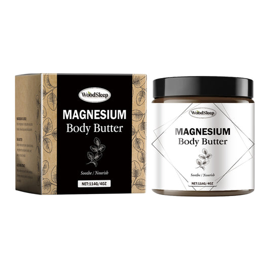 WoodSleep Magnesium Body Moisturizer – Shea Butter & Glycerin Formula