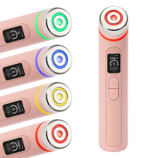 4-in-1 Facial Import Device – LED Light Therapy & Skin Brightening Beauty Wand
