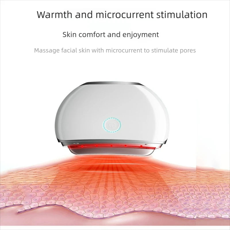 EMS Face Lift & Neck Beauty Device – 4-Mode LED Microcurrent Massager