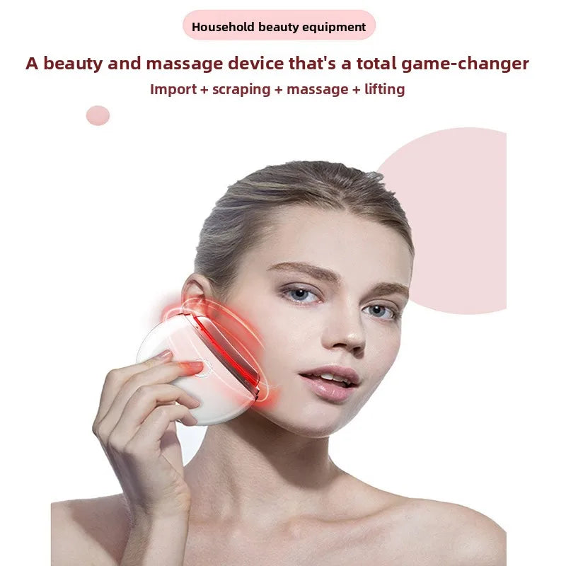 EMS Face Lift & Neck Beauty Device – 4-Mode LED Microcurrent Massager
